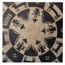 Apache Basket Weaving Art