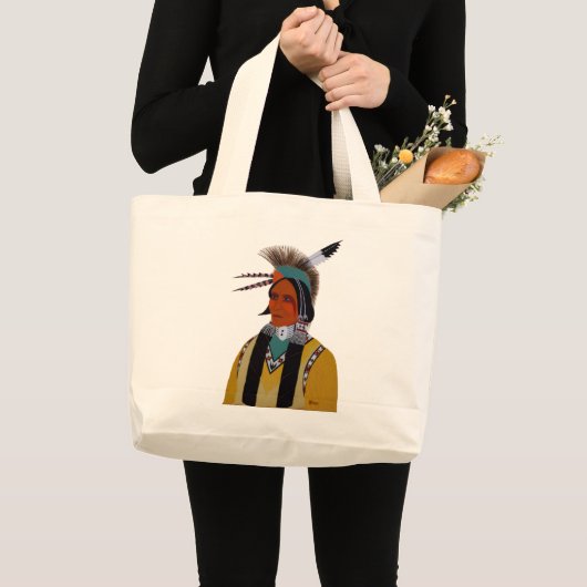 Apache Ben Grote Tote Bag (Voorkant (product))