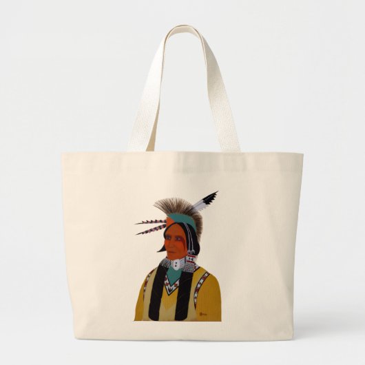 Apache Ben Grote Tote Bag (Voorkant)