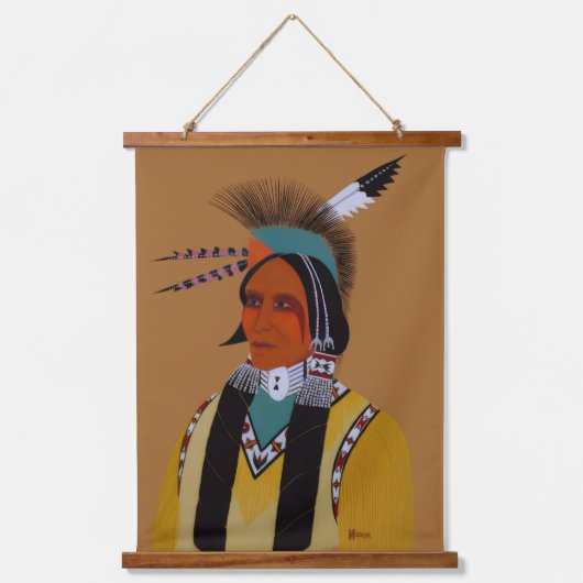 Apache Ben Hangend Wandkleed (Voorkant)