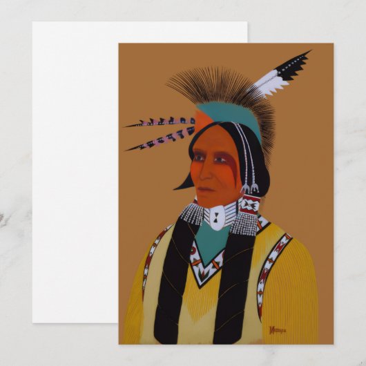 Apache Ben Kaart (Voorkant / Achterkant)