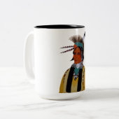 Apache Ben Tweekleurige Koffiemok (Voorkant links)