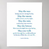 Apache Blessin in Waterverf Was Poster (Voorkant)