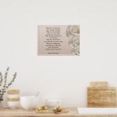 Apache Blessing-Ivory Rozen Art Print Poster (Keuken)