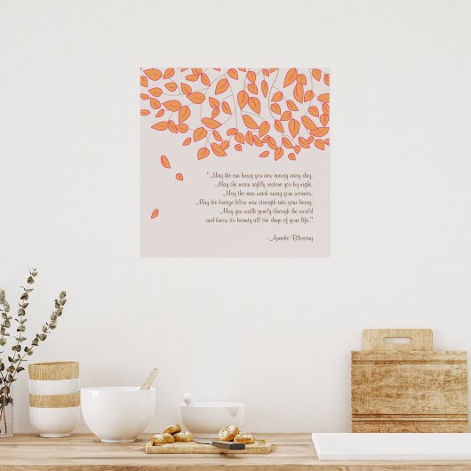 Apache Blessing Poster (Keuken)