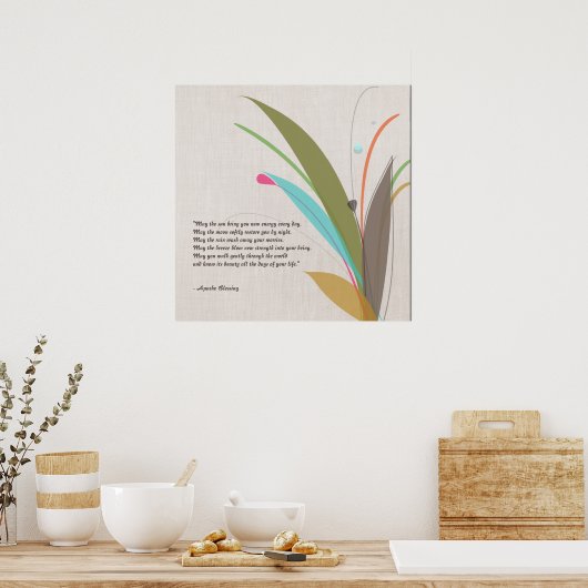 Apache Blessing Poster (Keuken)