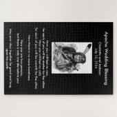 Apache bruiloft zegening met Chief Legpuzzel (Horizontaal)