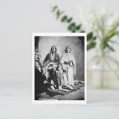 Apache Chief Antonio Maria met zijn gezin, 1897 ( Briefkaart (Staand voorkant)