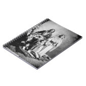 Apache Chief Antonio Maria met zijn gezin, 1897 ( Notitieboek (Linkerzijde)