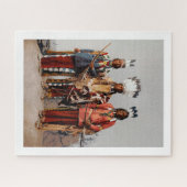 Apache chiefs legpuzzel (Horizontaal)