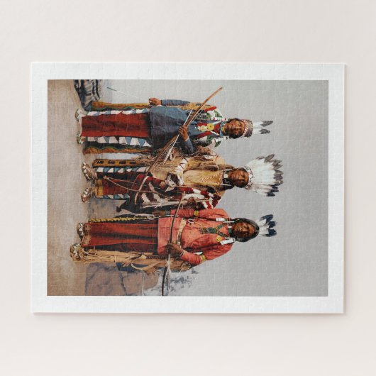 Apache chiefs legpuzzel (Horizontaal)