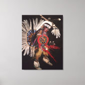 Apache-danser Canvas Afdruk (Voorkant)