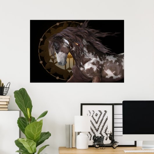 Apache ... de hengst poster (Thuiskantoor)