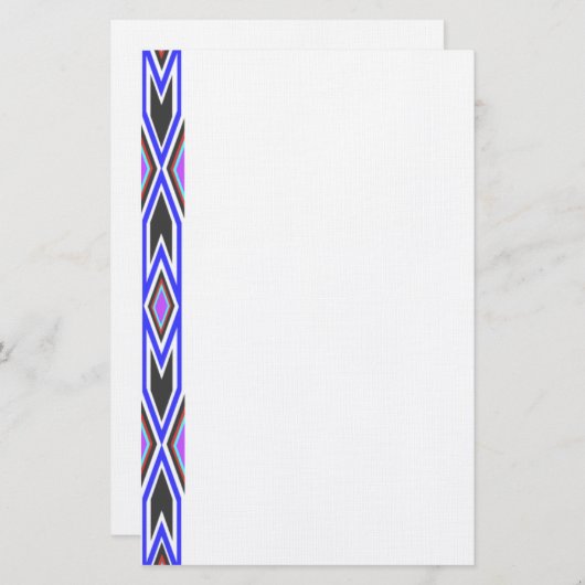 Apache Design 2 Briefpapier (Voorkant / Achterkant)