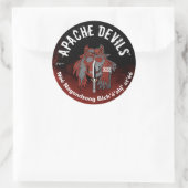 Apache Devils®️™️Apache DEVILS SUPPORT Sticker (Tas)