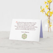 Apache die Wenskaart zegenen Kaart (Gele Bloem)