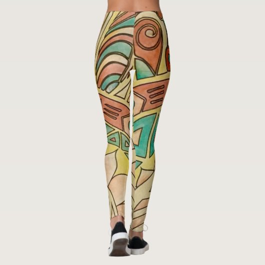 Apache Feather Leggings van HAS Jewels (Achterkant)