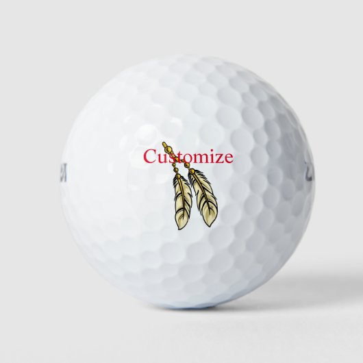 Apache Feathers Thunder_Cove Golfballen (Voorkant)