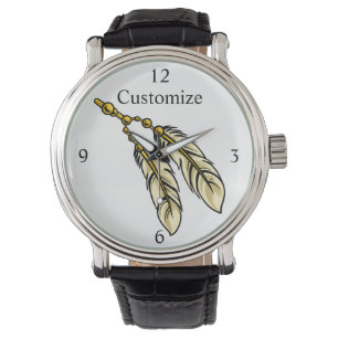 Apache Feathers Thunder_Cove Horloge