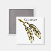 Apache Feathers Thunder_Cove Magneet (Voorkant / Achterkant)