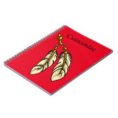 Apache Feathers Thunder_Cove Notitieboek (Linkerzijde)