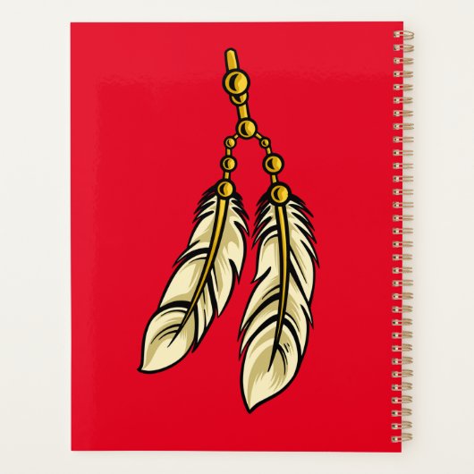 Apache Feathers Thunder_Cove Planner (Achterkant)