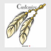 Apache Feathers Thunder_Cove Sticker (Vel)