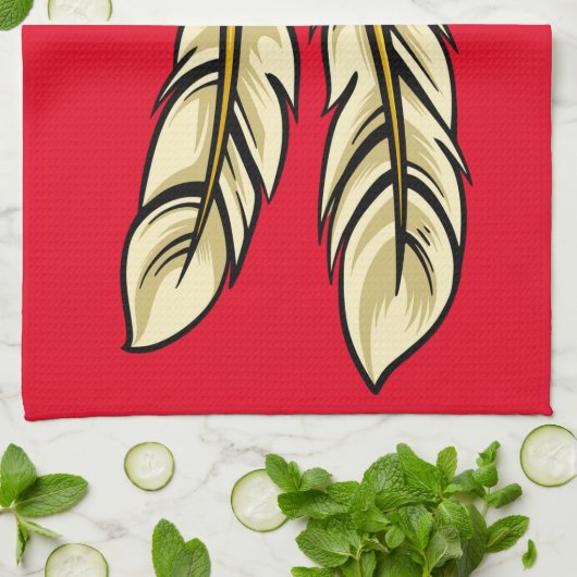 Apache Feathers Thunder_Cove Theedoek (Gevouwen)