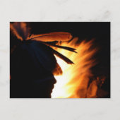 "Apache Fire" Briefkaart (Voorkant)