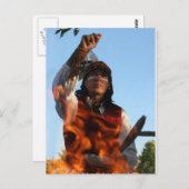 "Apache gebed" Briefkaart (Voorkant / Achterkant)