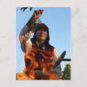 "Apache gebed" Briefkaart (Voorkant)