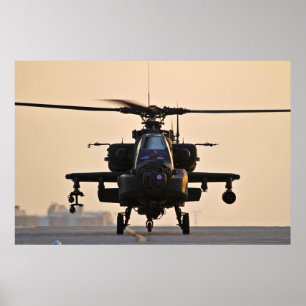 Apache Head on Poster
