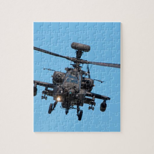 Apache Helikopter Legpuzzel (Verticaal)