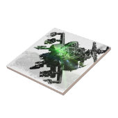 Apache Helikopter Tegeltje (Zijkant)