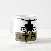 Apache Helikopters Koffiemok (Voorkant links)