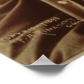 Apache Indian Leader Geronimo door Adolph F. Muhr Poster (Hoek)