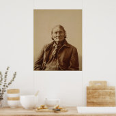 Apache Indian Leader Geronimo door Adolph F. Muhr Poster (Keuken)