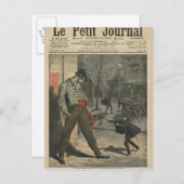 Apache is een last voor Parijs Briefkaart (Voorkant / Achterkant)