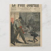 Apache is een last voor Parijs Briefkaart (Voorkant)