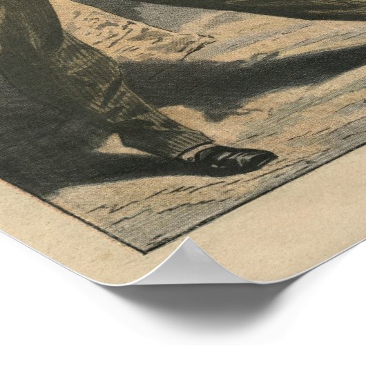 Apache is een last voor Parijs Poster (Hoek)