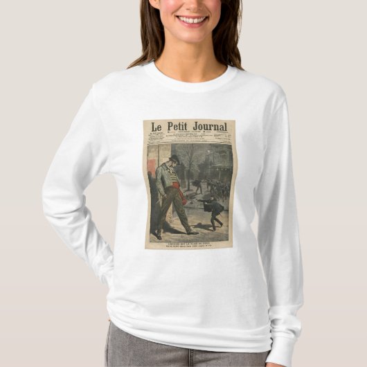Apache is een last voor Parijs T-shirt (Voorkant)