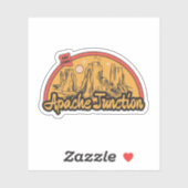 Apache Junction, Arizona Sticker (Vel)