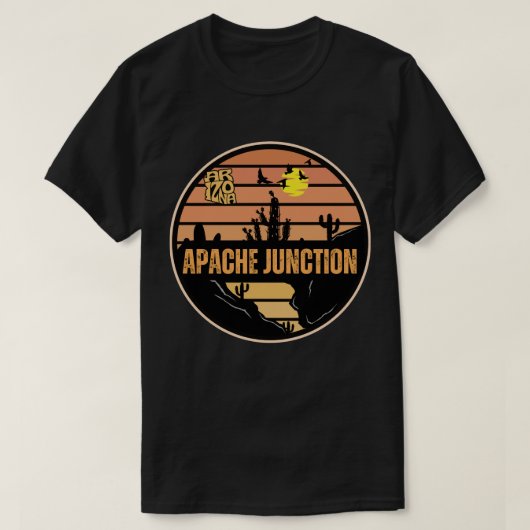 Apache Junction, Arizona T-shirt (Design voorkant)