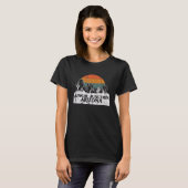 Apache Junction AZ Arizona Antieke zonsondergang c T-shirt (Voorkant volledig)