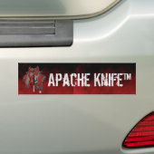 Apache Kinfe ®️ ™️ 🇺 🇸 Bumpersticker (Op auto)