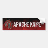 Apache Kinfe ®️ ™️ 🇺 🇸 Bumpersticker (Voorkant)