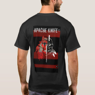 Apache Kinfe ®️ ™️ 🇺 Shadow Wolf 22. T-S T-shirt