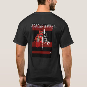 Apache Kinfe ®️ ™️ 🇸 ShadowWolf Blades T T-shirt