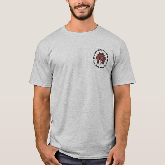 Apache Knife®™ 🇺 Apache Combat Patche 88 T-Shirt (Voorkant)