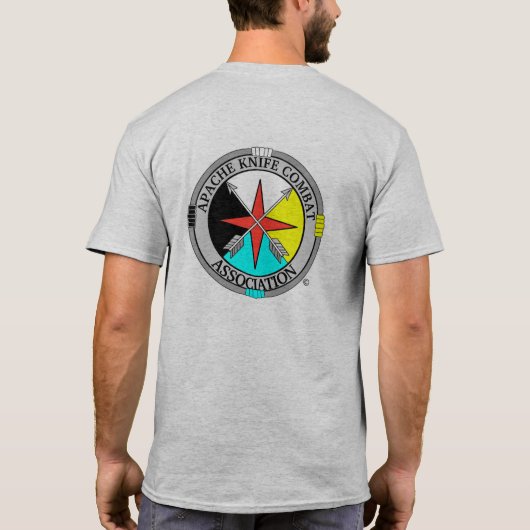 Apache Knife® Apache Knife Association T-shirt (Achterkant)